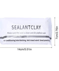 Package of Sealant Clay for DIY sealing with dimensions 14cm by 7cm, ideal for air-conditioning hole blocking.