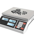 10Kg Digital Counting Scale With 0.1g Precision For Inventory And Parts, No-Fuss Piece Counting, RS232 Port To Computer Or Printer