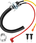 Air Pressure Switch For Air Compressors 70-180 PSI 120V AC Controller With Hose Fittings Clamp Screws Cutoff Ready Compatible N003307sv
