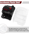 High Octane 30 Amp Manual Reset Circuit Breaker Rated For 12V To 48V DC Circuits With Complete Waterproof Shielding and Easy View Snap Cover.