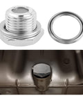 Rear Differential Drain Plug Kit With Two Washers Magnetic Drain Plug Replacement For OEM 90431 18057 Fits Toyota And Lexus
