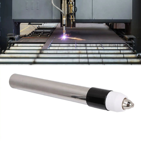 Plasma Cut Torch Head With Straight Handle Stainless Steel 1 Inch Heavy Duty Cutting For Cut50p Cut55p Cut60p Plc55p