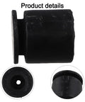 Heavy Duty Rear Exhaust Rubber Damper Set Fits Jaguar Xf Xe F-Pace Diesel With Reliable Mount Hanger Kit For Smooth Ride And Effortless Install Up 2016 Onwards, black rubber exhaust mount