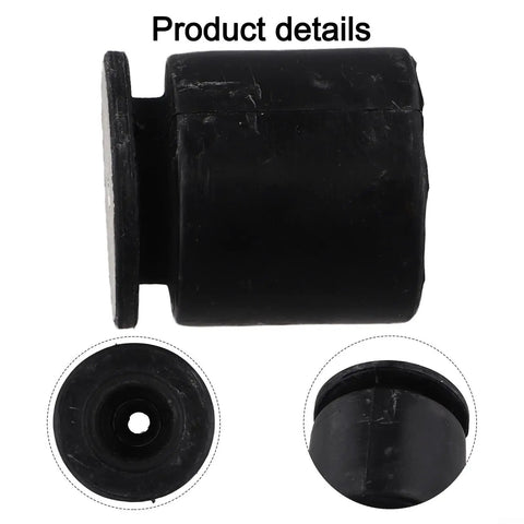 Heavy Duty Rear Exhaust Rubber Damper Set Fits Jaguar Xf Xe F-Pace Diesel With Reliable Mount Hanger Kit For Smooth Ride And Effortless Install Up 2016 Onwards, black rubber exhaust mount