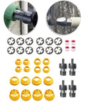 Workhorse Alloy Steel Pipe Threader For Internal Or External Cuts fits PVC PPR MPP pipes, includes threading dies and cutting blades.