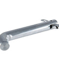 Swivel Trailer Hitch Pin With Integrated Clip Five Eighths Inch Diameter Fits Two Inch Receiver Chrome Finish No Clip Needed For Quick, Secure Trailer Hitch Accessory