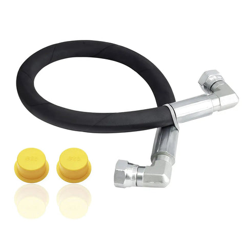 Heavy Duty Hydraulic Hose 5800 PSI For John Deere Loaders And Tractors 210 410 419 420 430 460 500E 510 512, 20 Inch Long