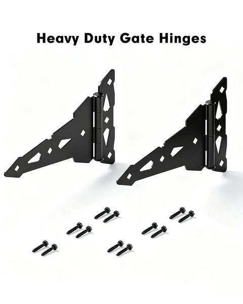 Heavy Duty Gate Butt Hinges For Wooden Fences And Shed Doors Built To Take A Beating Tough As Nails Yet Easy Install With Pre Drilled Holes