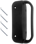 Universal Nylon Gate Handle Pull Black Heavy Duty Gate Hardware That Just Works On Wood Metal And Vinyl Gates 1 Pack