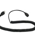 Heavy Duty Electric Pallet Jack Charger Cable Replacement Harness For Big Joe E25 Ez30 E30 D40 Walkie Tugger Stackers coiled black power cord