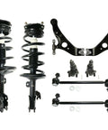 Front Left And Right Suspension Control Arm Set For Toyota Sienna 2004 2005 2006 With Rubber Sealed Bushings Included 8 Piece Kit Front Suspension Replacement