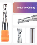 Amazon SpeTool 3/8 in upcut spiral router bit, 1/2 in solid carbide shank for wood carving