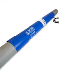 Heavy Duty PVC Conduit Heat Blanket Bender For No Sweat Smooth Bends With External Thermostat And Tight Seal Wrap That Masters 3.5 Inches To 4 Inches Electrical Pipe Projects shown on a gray conduit.