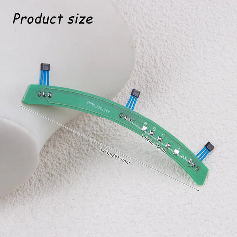 Dope 2 Pack 5 Wire 120 Degree E Bike Hall Sensor Motor Plate With Integrated Circuit Board Solid Setup For Electric Bicycles