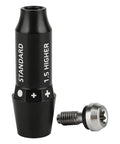 Premium Golf Shaft Sleeve Adapter For PXG 0211 0811 Gen1 Gen2 Gen3 Gen4 Driver And Fairway Wood, black aluminum alloy with screw