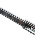 14 Inch Soft Close Cabinet Drawer Slides Beefy Full Extension 1.2mm Stainless Steel Ball Bearing 100K Cycle 100 Lb Capacity 10 Pairs With Pro Grade Screws For Kitchen Closet RV And Renovations close-up
