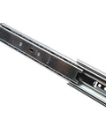 Close-up of 22 Inch Soft Close Cabinet Drawer Slides Full Extension Ultra Thick 1.2mm Stainless Steel Ball Bearing Smooth Glide 100K Cycle