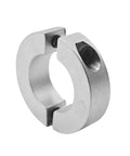 0.98 Inch Bore Aluminum Shaft Collar Double Split Two Piece Clamping Collar With Set Screw Built Tough For Mechanical Equipment