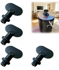 Precision Replacement Keys Keep Your Cool Control Milk Cooler Running Smooth Restore Lock Access Instantly Durable Dual Pack, black keys for easy valve access.