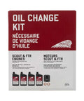 Motorcycle Oil Change Kit For Scout 60 And 69 Cu In Liquid Cooled Engines With 4 Quarts 15W60 Full Synthetic Oil 1 Oil Filter And 2 Washers