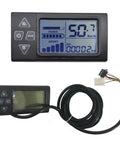 Backlit LCD Display For Electric Bikes 36V 48V Control Panel Digital Meter Easy Readout For E Bike Scooter Upgrades And Mods SW861 Screen
