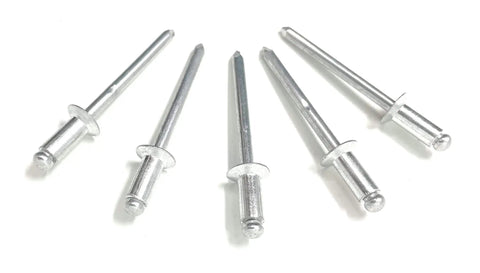 Aluminum Countersunk Head Blind Rivets Pop Rivets 3/16 x 1/4 Inch, 50 Count, Grip Range 0.126-0.250 Inch, Flush Finish