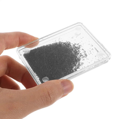5 Piece Magnetic Field Demonstrator Kit With Iron Filings For Physics Classrooms Hands On Adjustable Magnetic Field Box