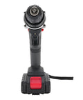 Badass Brushless Cordless Drill Set With A Beefy 350 Watt Motor And Swift 1450Rpm Speed, showing drill head and battery pack.