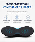 Must Have Car Seat Booster Cushion For Mini John Cooper Works Electric 2025 Non Slip Height Riser With Ergonomic Contoured Design view of 3D contoured surface and breathable fabric.
