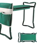 Heavy Duty Garden Kneeler And Seat Stool With Folding Bench Large Tool Pocket Soft EVA Kneeling Pad Knee Saver And Comfortable Support