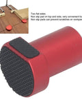 Red Bench Dogs Clamp For Workbench Positioning And Planing Plug With Non Slip Pads Woodworking Dog Hole Accessories