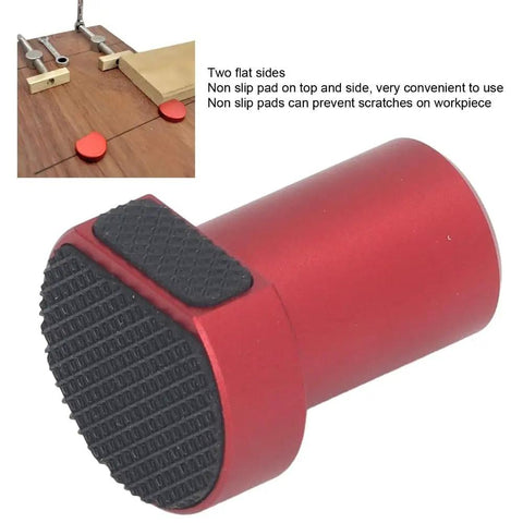 Red Bench Dogs Clamp For Workbench Positioning And Planing Plug With Non Slip Pads Woodworking Dog Hole Accessories