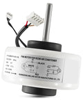 Beefed-Up Brushless DC Condenser Fan Motor For Midea Air Conditioners, 208–230V 60Hz 20W Replaces YKFG-20-4-10L, side view
