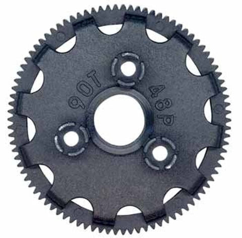 90 Tooth 48 Pitch Spur Gear For RC Cars And Trucks With Torque Control Slipper Clutch Nylon Construction Built For High Power Rigs And Fine Tuned Final Drive For Smooth Gear Mesh And Maximum Power Handling