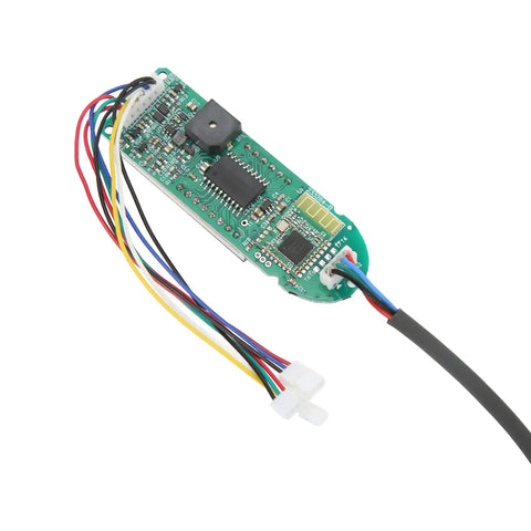 Electric Scooter Dashboard Display Cover For MAX G30 Replacement Parts Durable Metal And Plastic Circuit Board With Crystal Clear Screen Weatherproof For All Weather Rides And Real Time Readouts, showing circuit board and wires