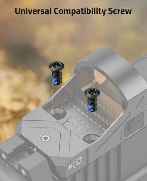 Assorted Red Dot Sight And Optics Mount Screws Pack 45 Pieces In 15 Sets Imperial And Metric Threads on firearm optics mount
