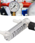0-5 LPM Panel Mount Gas Flowmeter For Air Adjustable Flow Meter With Clear Scale And Transparent Wall 4 Percent Accuracy