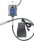 Flex Shaft Set With 1/6 HP Ball Bearing Motor M.Sr C.Fct FCT Foot Control Heavy Duty Housing Extra Wide Hang Up Style H30 Handpiece 115V USA Made Great For Jewelry Making And Repair 2 Year Warranty, motor and foot pedal