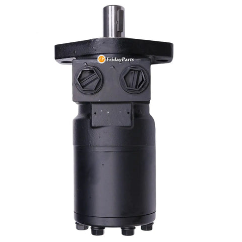 Top Shelf Hydraulic Gerotor Steering Motor Knockout Replacement For 101 1032 009 And 1011032009 showing front view, black metal, for Eaton Char Lynn H series.