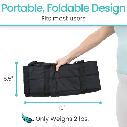 Hassle Free Chair To Bed Transfer Sling For Elderly And Disabled Patients Smooth Move Lift Assist Harness dimensions 5.5" x 10" lightweight design.