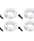 Split Shaft Collar Kit For 1 Inch Bore Aluminum Alloy Clamp Shaft Collar with screws, heavy duty fixing collar for machinery CNC and robotics