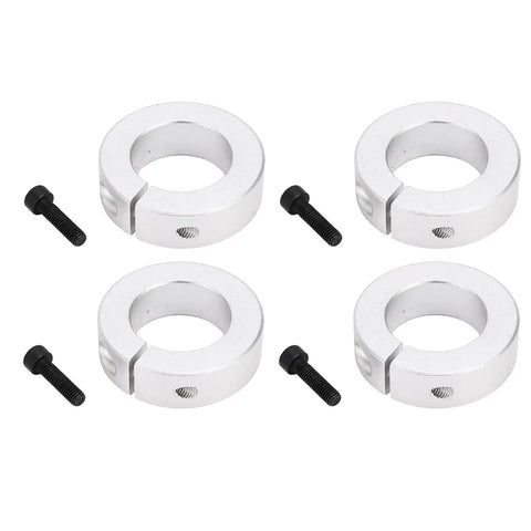 Split Shaft Collar Kit For 1 Inch Bore Aluminum Alloy Clamp Shaft Collar with screws, heavy duty fixing collar for machinery CNC and robotics