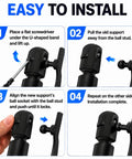 Step-by-step installation guide for 14 Inch Gas Lift Supports For Truck Camper 24 Lb (107N) Heavy Duty Gas Struts