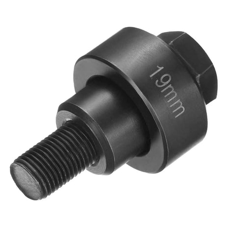 Beefy 19mm Sheet Metal Punch Hole Kit With Bearing Steel, precise manual knockout punch, external hex shank, durable finish