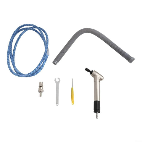 High Octane Pneumatic Air Die Grinder Tool Kit Hardcore 52500 Rpm Speed Machine parts including hose and tools for precision work.
