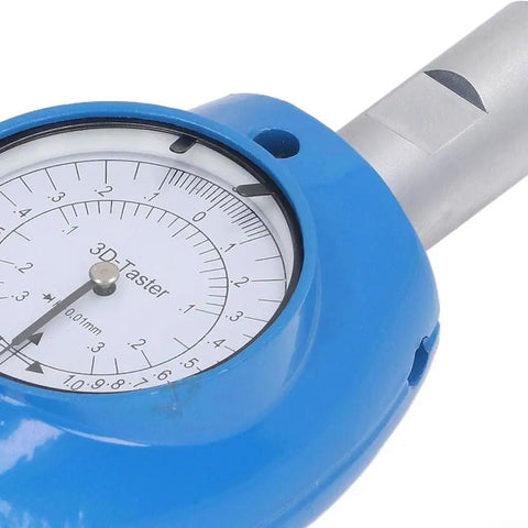 Pro Grade 3D Edge Finder For CNC Milling And EDM Machines With XYZ Axis Readout Aluminum Alloy Handle And Digital Mechanical Gauge