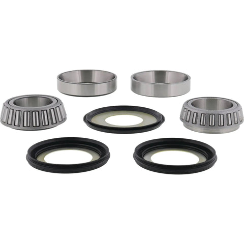 Pivot Works Steering Stem Bearing Kit For Yamaha WR 250F 250R 250X 400F 426F Replacement Upgrade With Beefy Bearings And Lifetime Warranty And Easy Install For Quick Fit, steel bearings and seals