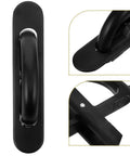 Modern Concealed Cabinet Handles 2 Pack For Kitchen Drawers And Cupboards Hidden Recessed Door Pulls For Sleek Seamless Look