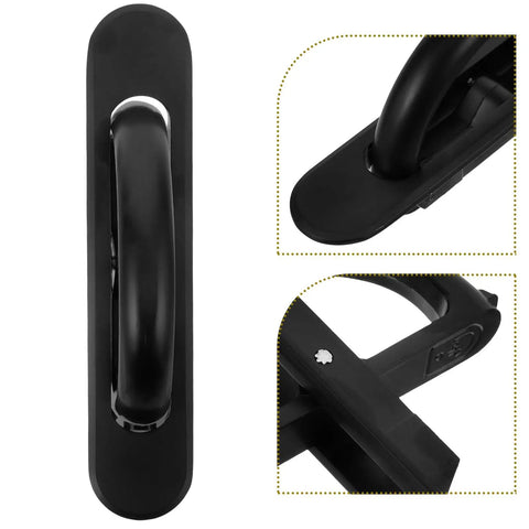 Modern Concealed Cabinet Handles 2 Pack For Kitchen Drawers And Cupboards Hidden Recessed Door Pulls For Sleek Seamless Look