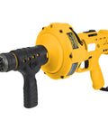 Electric Drain Cleaner with Auto Feed 1/4 inch by 25 ft drum cable replaceable inner core cable and bulb auger head tool